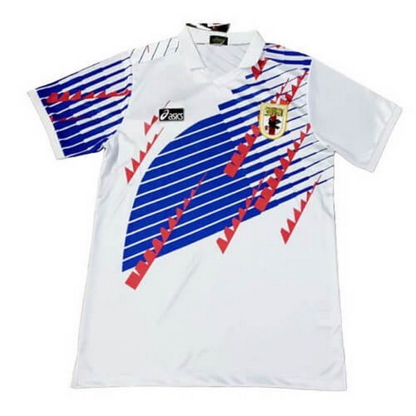 Auswärtstrikot Thailand Japan Retro 1994 Weiß Günstige Fußballtrikots